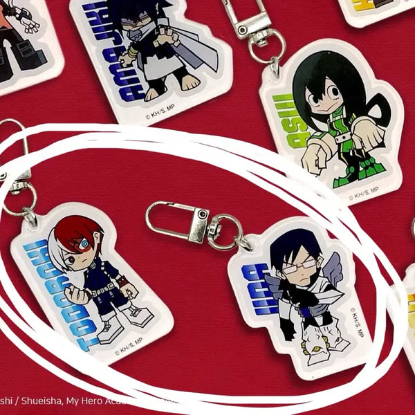 [BUNJANG] My Hero Academia Acrylic Keychain Gacha - Iida, Todoroki / 히로아카 아크릴 키링 가챠_이이다, 쇼토