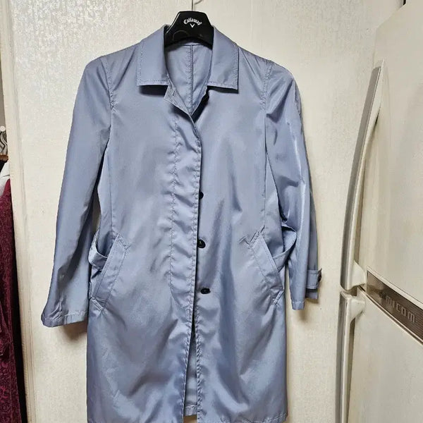 [BUNJANG] Prada Women's Blue Wool Coat / 프라다 여성블루코트,66