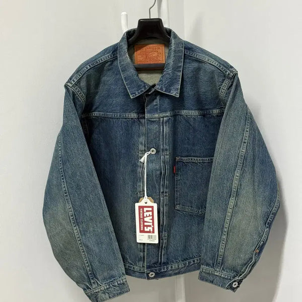 [BUNJANG] Levi's LVC S506XX 1944 WW2 Trucker Denim Jacket / [M] 리바이스 LVC WW2 대전모델 트러커 데님자켓 LVC S506X