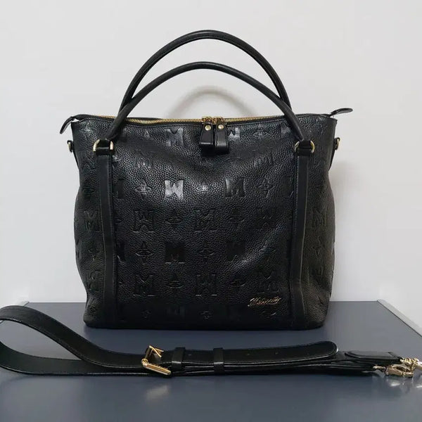 [BUNJANG] METROCITY Leather Tote Crossbody Bag / 메트로시티(METROCITY) 가죽 토트 겸 크로스백