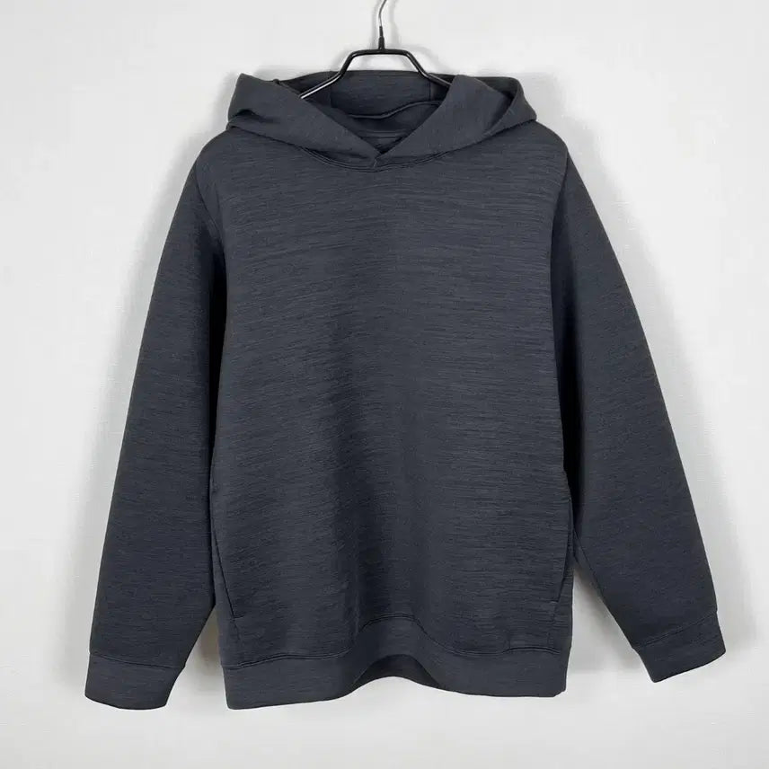 [BUNJANG] Uniqlo Neoprene Grey Hoodie Long Sleeve T-Shirt XL / 유니클로 네오프렌 그레이 후드티 긴팔 티 남XL 라덴 빈티지