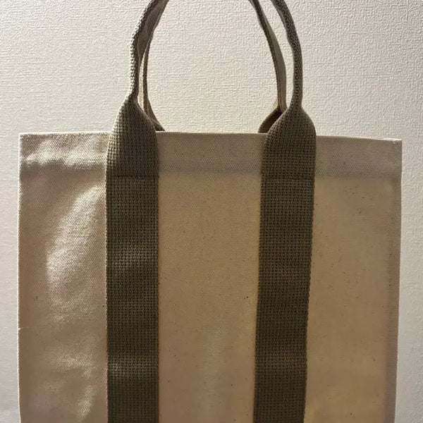 [BUNJANG] Fruito Canvas Tote Bag Beige / 캔버스 후루토 에코백 토트백 베이지 (새제품)