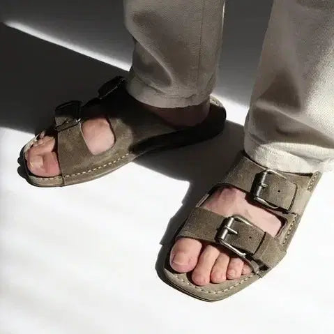 [BUNJANG] Buttero Italian Luxury Suede Sandals / 이태리 명품 부테로 스웨이드 샌들