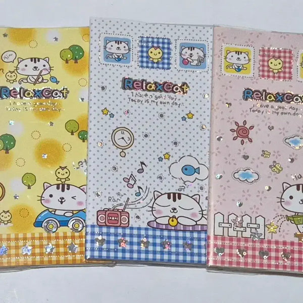 [BUNJANG] Classic Relax Cat Notebook / 고전 릴렉스 캣 수첩