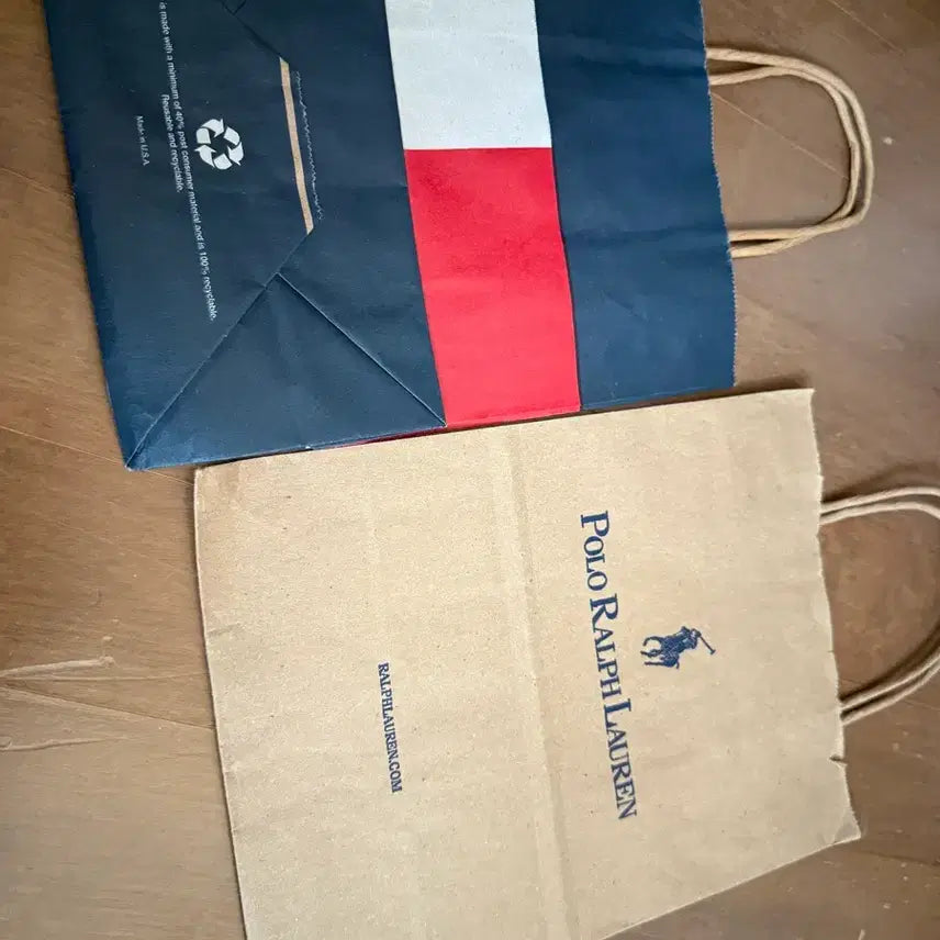 [BUNJANG] Tommy Hilfiger Polo Shopping Bag / 타미힐피거 쇼핑백 폴로 쇼핑백