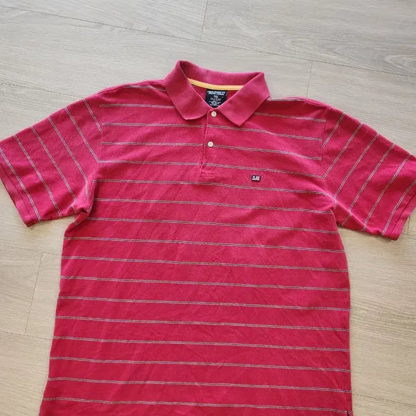 [BUNJANG] Polo Ralph Lauren Striped Polo Shirt L / 폴로진스 랄프로렌 스트라이프 카라티 L