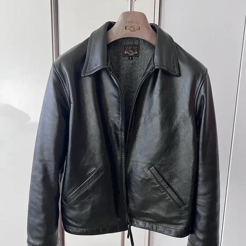 [BUNJANG] Gonjo 2 Leather Jacket (Size S/M) / 곤조2 가죽자켓 s -> m 사이즈 교환