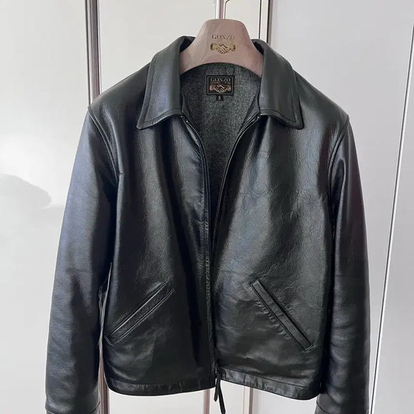 [BUNJANG] Gonjo 2 Leather Jacket (Size S/M) / 곤조2 가죽자켓 s -> m 사이즈 교환