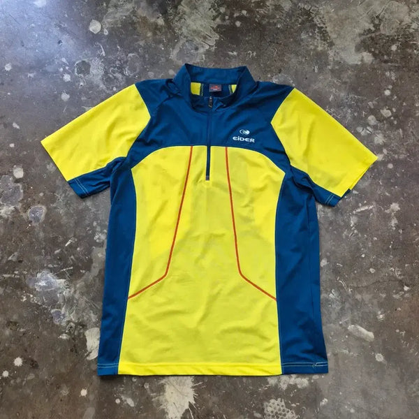 [BUNJANG] Eider Functional Half-Zip Short-Sleeve T-Shirt XL / XL) 아이더 기능성 소재 하프집업 반팔티 반팔티셔츠