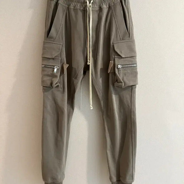 [BUNJANG] Rick Owens Mastodon Cargo Jogger Pants Dust Color / 릭오웬스 마스토돈 카고 조거팬츠 더스트컬러