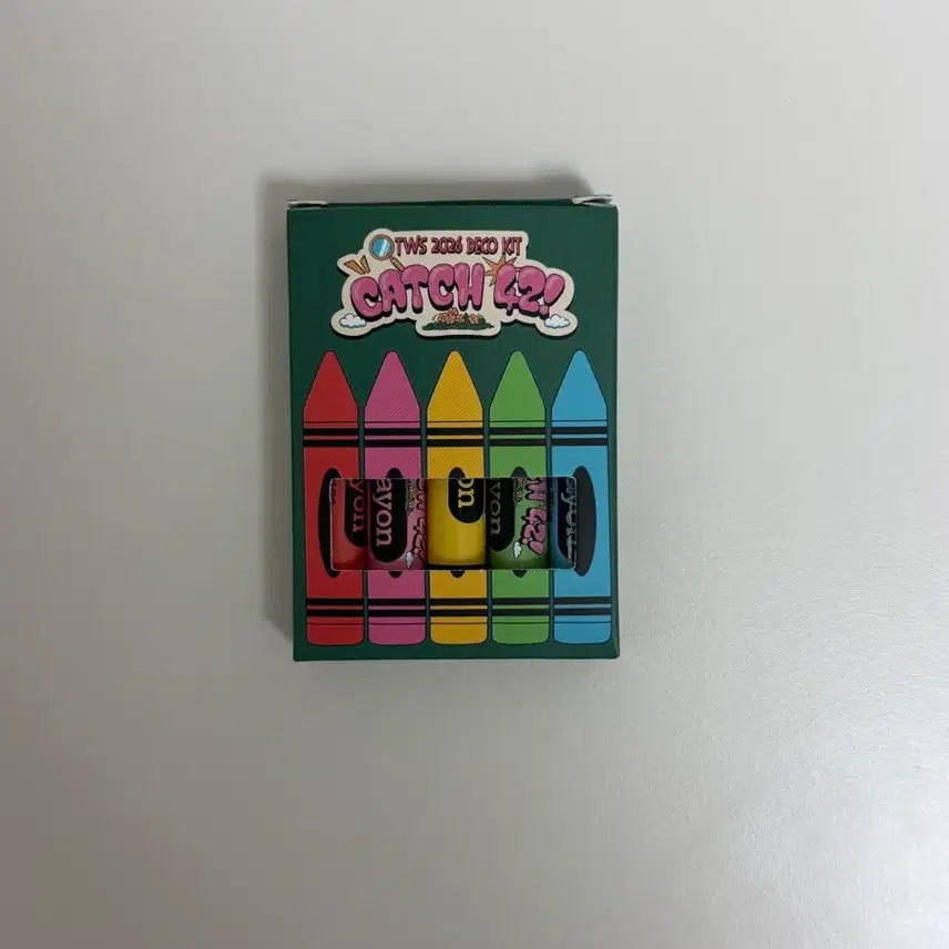 [BUNJANG] TWS 2026 Deco Kit Crayon Set / 투어스 2026 데코 키트 크레용 세트