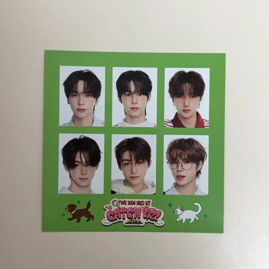[BUNJANG] TWS 2026 Deco Kit ID Card Keyring Set / 2026 투어스 데코 키트 ID 카드 키링 세트