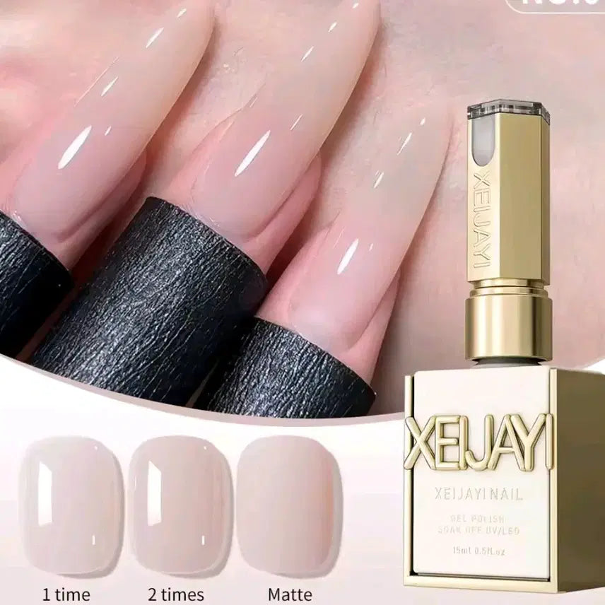 [BUNJANG] Yuri-Al Nudy Beige Syrup Gel Nail Polish 15ml / 유리알 누디베이지 시럽젤 젤네일 15ml(s)