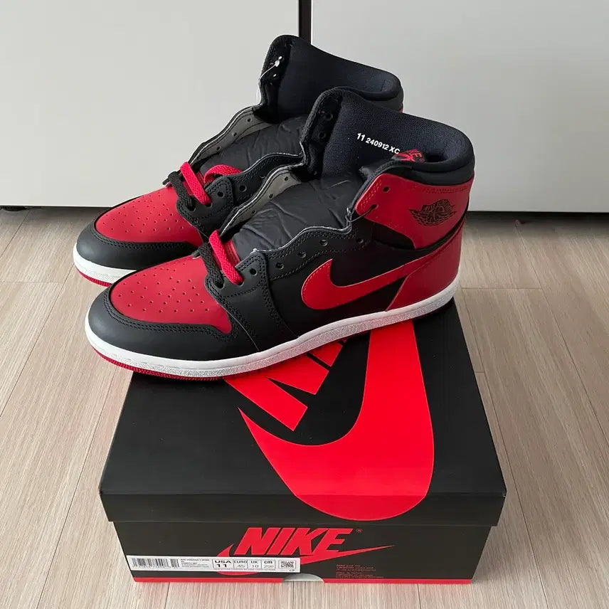 [BUNJANG] Nike Jordan 1 High 85 'Bred' / [290]나이키 조던1 하이 85 브레드