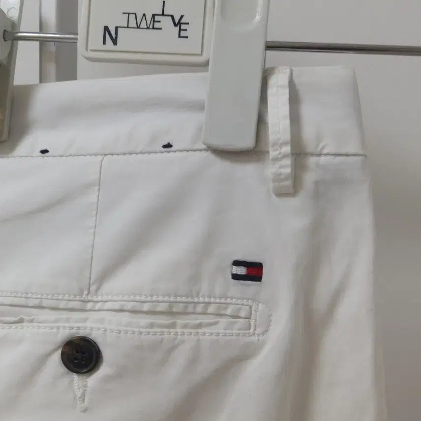 [BUNJANG] Tommy Hilfiger Men's Cotton Spandex Slim Fit Trousers (Size 35) / 토미힐피거/면스판바지/얇은/깨끗한/정품/남성/정35인치