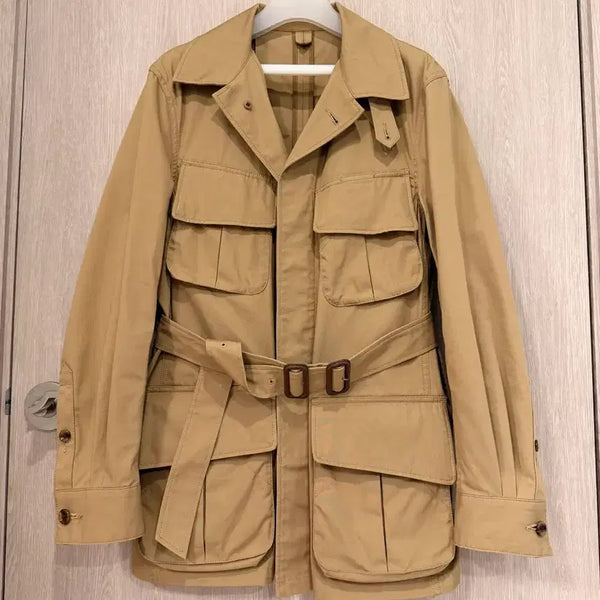 [BUNJANG] Soundman Baden Fatigue Jacket Khaki Size 38 / 사운드맨 퍼티그자켓 Baden