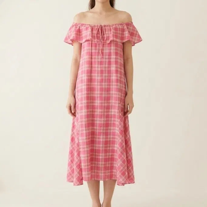 [BUNJANG] JIGOTT Linen Long Dress / [55]지컷 린넨 롱 원피스