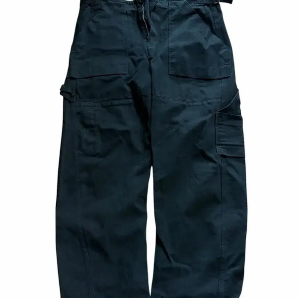 [BUNJANG] ee Black Work Pants / ee 블랙 워크팬츠