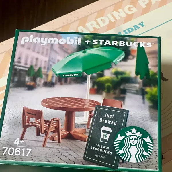 [BUNJANG] Playmobil Starbucks Collaboration 70617 Furniture Set / 플레이모빌 스타벅스 협업 70617 퍼니쳐셋트