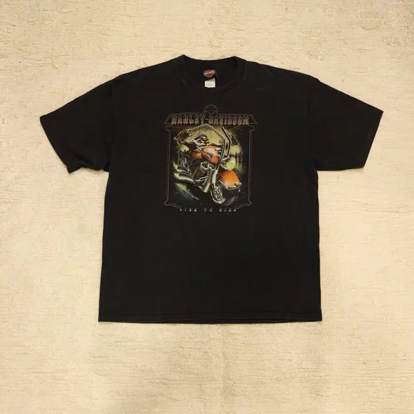 [BUNJANG] 2004 Harley-Davidson Live to Ride T-Shirt / 2004 할리데이비슨 티셔츠 판매