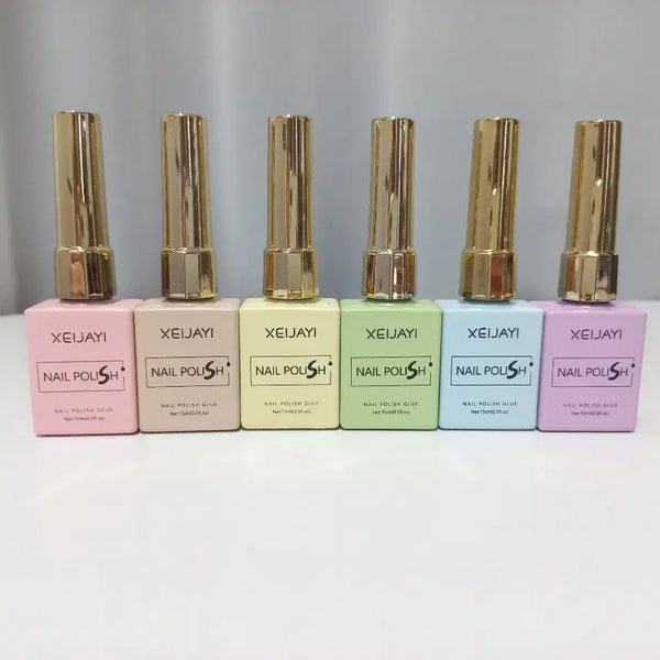 [BUNJANG] Macaron Pastel Color Gel Nail Set (6-Piece, 15ml x 6) / 6종_마카롱 파스텔 컬러젤네일 6종 세트 (15ml*6)