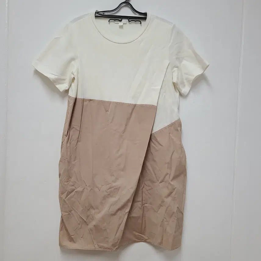 [BUNJANG] COS Cotton Colorblock Midi Dress / 코스 원피스 55-66