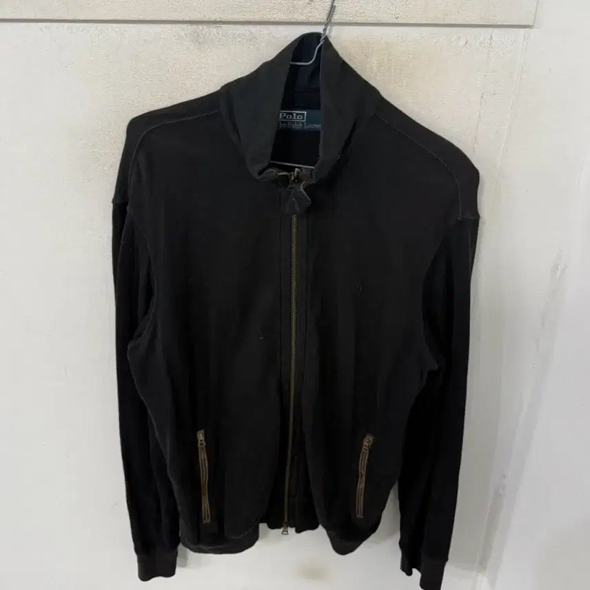 [BUNJANG] Polo Ralph Lauren Black Zip-Up Jacket / 폴로 랄프로렌 블랙 집업 자켓