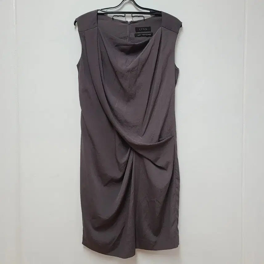[BUNJANG] LYNN Gray Thin Poly Fabric Dress / LYNN 린 원피스