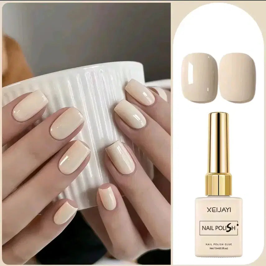 [BUNJANG] Beige Pastel Color Gel Nail Polish 15ml / 베이지 파스텔 컬러젤네일 15ml