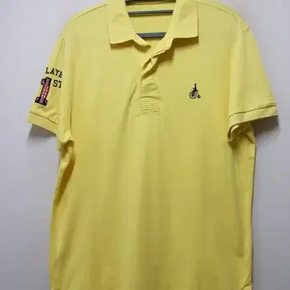 [BUNJANG] Beanpole Rugby Cotton Polo T-shirt / 빈폴 럭비 면카라티 택100