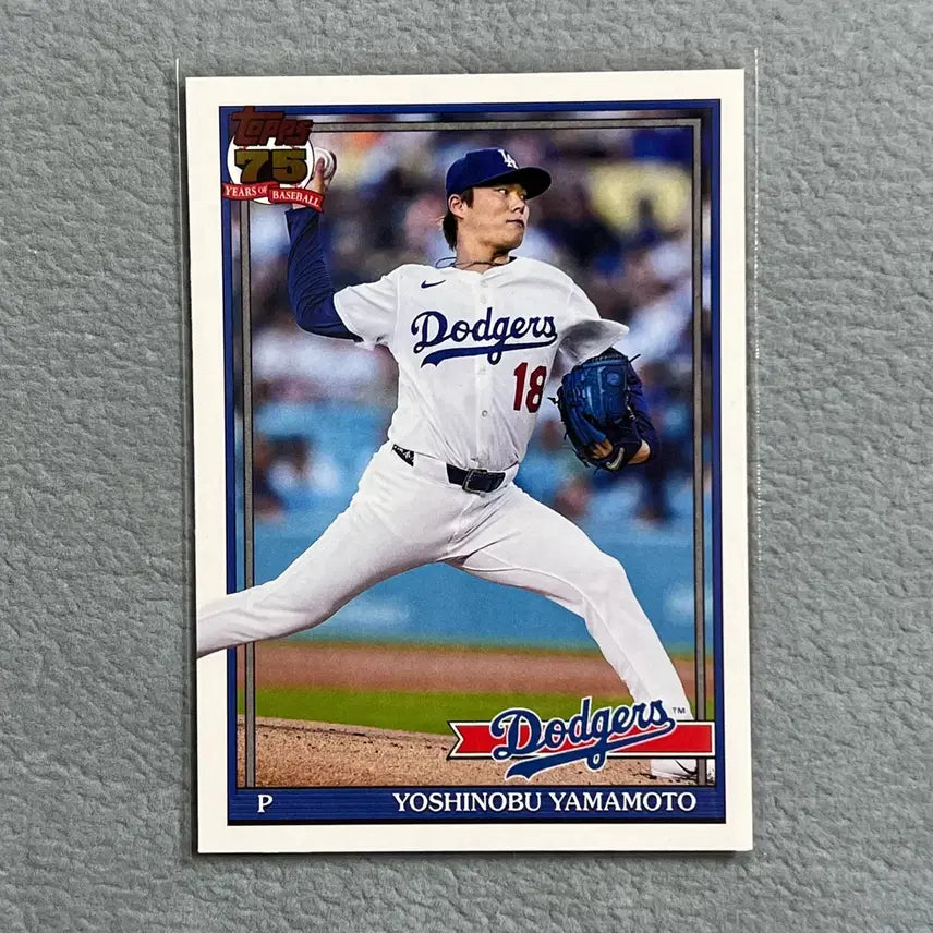 [BUNJANG] MLB Los Angeles Dodgers Yoshinobu Yamamoto 2026 Topps Trading Card / MLB)2026 탑스 LA다저스 야마모토 요시노부