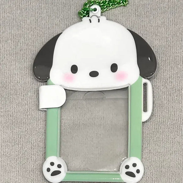 [BUNJANG] Sanrio Pochacco Photocard Holder Keychain / 산리오 포챠코 포카 홀더 키링