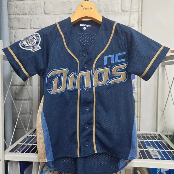 [BUNJANG] NC Dinos Wilson Kids Baseball Uniform Size 5 (Ages 4-5) / NC다이노스 윌슨 키즈유니폼 5호 창원 올드 야구유니폼 4~5세 ML49