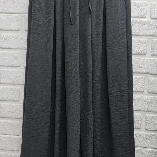[BUNJANG] Charcoal Wide Banding Pants / A4442  차콜  와이드 밴딩 팬츠
