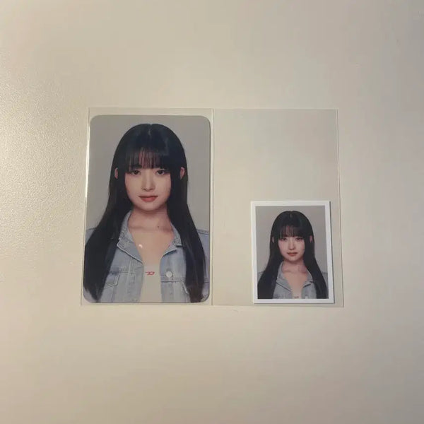 [BUNJANG] IVE Rei Photocard Magazine Photocard ID Photo Set / 아이브 레이 포카 매거진 포카 증사 세트