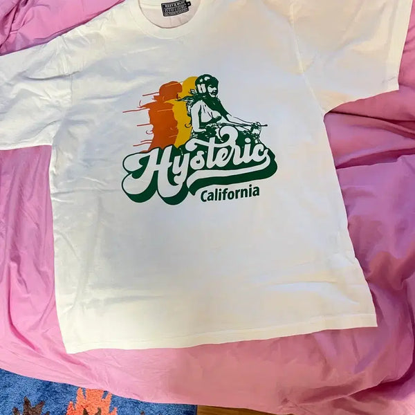[BUNJANG] Hysteric Glamour Short Sleeve T-Shirt M / 히스테릭글래머 반팔 m (후쿠오카 텐진매장 구매)