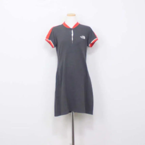 [BUNJANG] The North Face Women's Casual Stretch Short-Sleeve Dress - Charcoal (M/90) / [정품] 노스페이스 여성 캐주얼 스트레치 원피스 M 정인샵