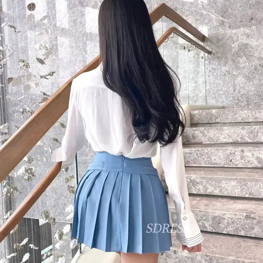 [BUNJANG] S Dress Bless Shop Pleated Skirt / 수입의류 치마(8.9)에스드레스블레스샵 최종가격