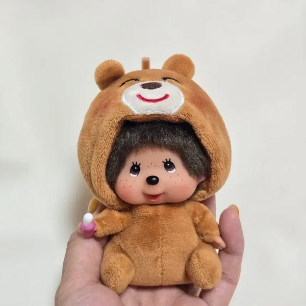 [BUNJANG] Monchhichi Irajstoa Bear Keychain / 몬치치 이라스토야 ( 곰 )