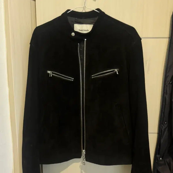 [BUNJANG] Tony Wack Suede Racer Jacket - Size L / 토니웩 카프레이서 사이즈L