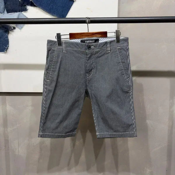 [BUNJANG] Buckaroo 28-inch Street Stripe Cotton Shorts / (28인치) 버커루 스트릿 스트라이프 코튼 반바지 숏팬츠