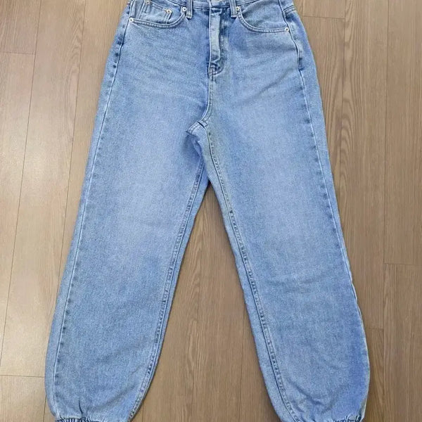 [BUNJANG] Denim Pants Balloon Jogger Fit / <거의새것> 귀여운 데님팬츠