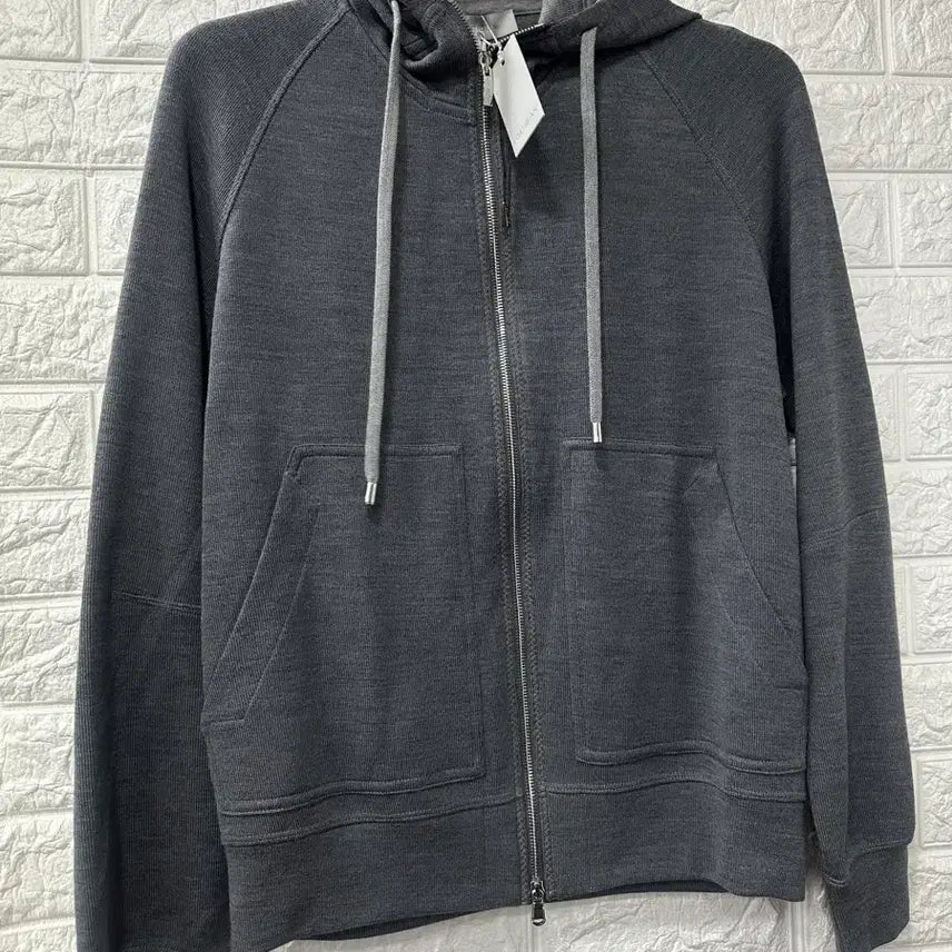 [BUNJANG] Cortigiani Training Hoodie Zip-up (Charcoal) / CORTIGIANI 꼬르띠아니 트레이닝 후디집업 새상품