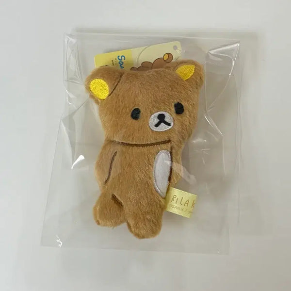 [BUNJANG] San-X Rilakkuma "Stay With Me" Plush Keychain / 리락쿠마 인형 키링