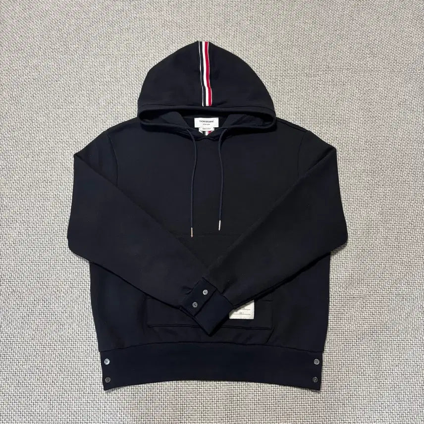 [BUNJANG] Thom Browne Back Tricolor Hoodie Navy Size 2 / [2 Size] 톰브라운 백삼선 후드티