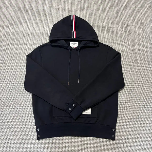 [BUNJANG] Thom Browne Back Tricolor Hoodie Navy Size 2 / [2 Size] 톰브라운 백삼선 후드티