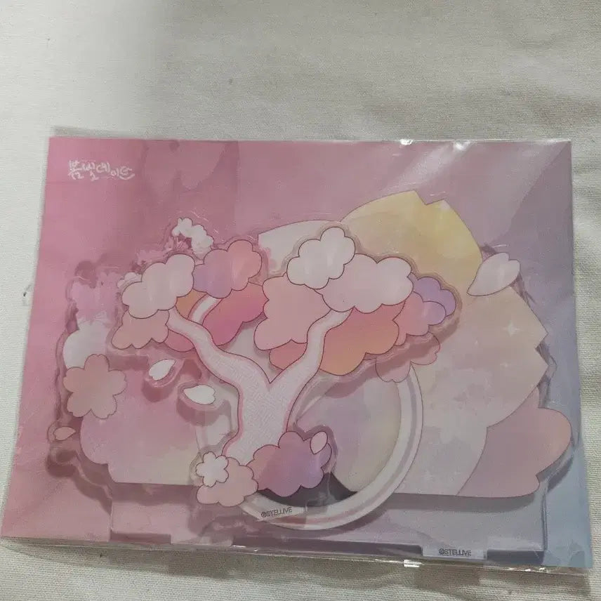 [BUNJANG] Stellive Spring Blossom Date Acrylic Stand (Sealed) / 스텔라이브 아크릴 스탠드 봄꽃데이트 미개봉