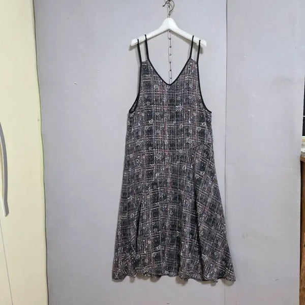 [BUNJANG] Thursday Island Layered Chiffon Dress - Size S / 써스데이아일랜드 레이어드 쉬폰 원피스 S   n5456
