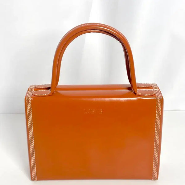[BUNJANG] Loewe Mini Leather Handbag Camel Orange / 로에베 미니 레더 핸드백