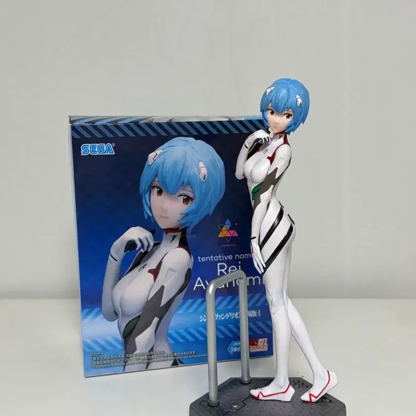 [BUNJANG] SEGA Evangelion Ayanami Rei Figure / 택포1.8) SEGA 에반게리온 아야나미 레이 피규어